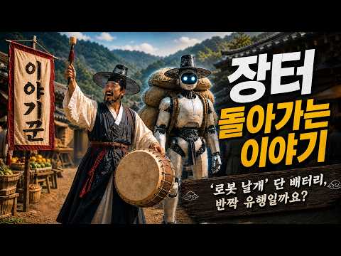 장터 돌아가는 이야기 1편 '로봇 날개' 단 배터리, 반짝 유행일까요?