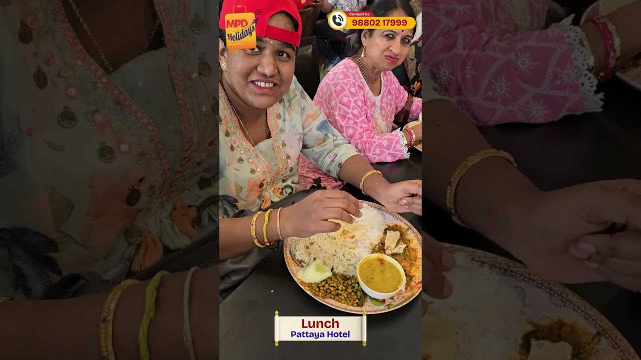 Grand Group Lunch in Pattaya | Bangkok Tour 2025 | MPD Holidays LLP #bangkoktour #pattaya