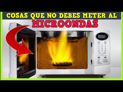 Microondas - Cosas que no debes meter CUIDADO!!!