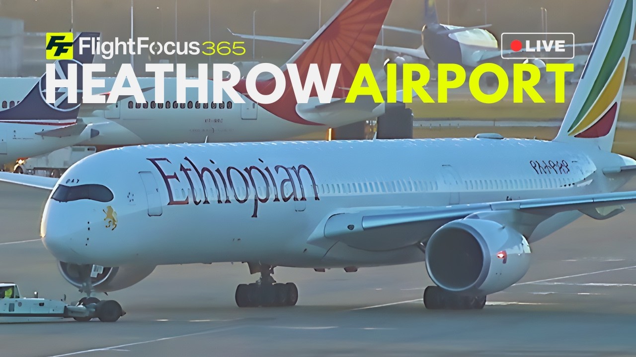 Heathrow Airport Live - Tuesday 17th Feb 2026