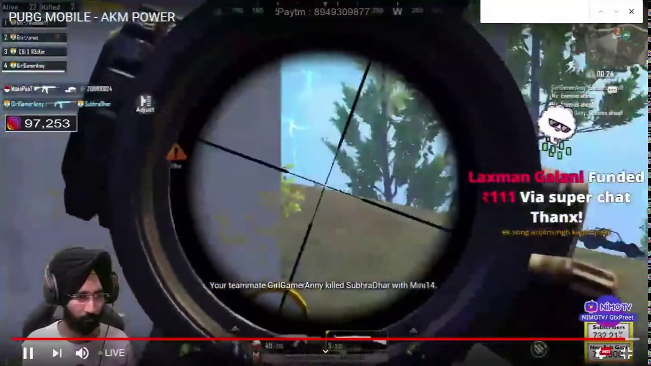 Gtx PreetYt Knocked out While Singing