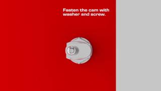 KeylessH3 Hasp Lock for Lockers and Cabinets Installation Instructions