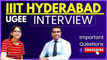 IIIT Hyderabad UGEE Interview | What is asked in the IIIT-H UGEE interview | PD Classes