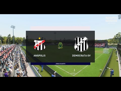 Democrata-GV e Anápolis empatam em jogo de ida da segunda fase da