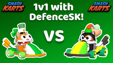 1v1 with DefenceSK in Smash Karts!