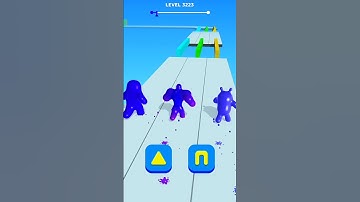 Blob Shifter 3D Level-3223 best cool game ever #gaming #shorts #funny