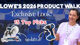 I Got a Sneak Peek at Lowe’s 2026 Lineup… Here’s the Best Stuff.