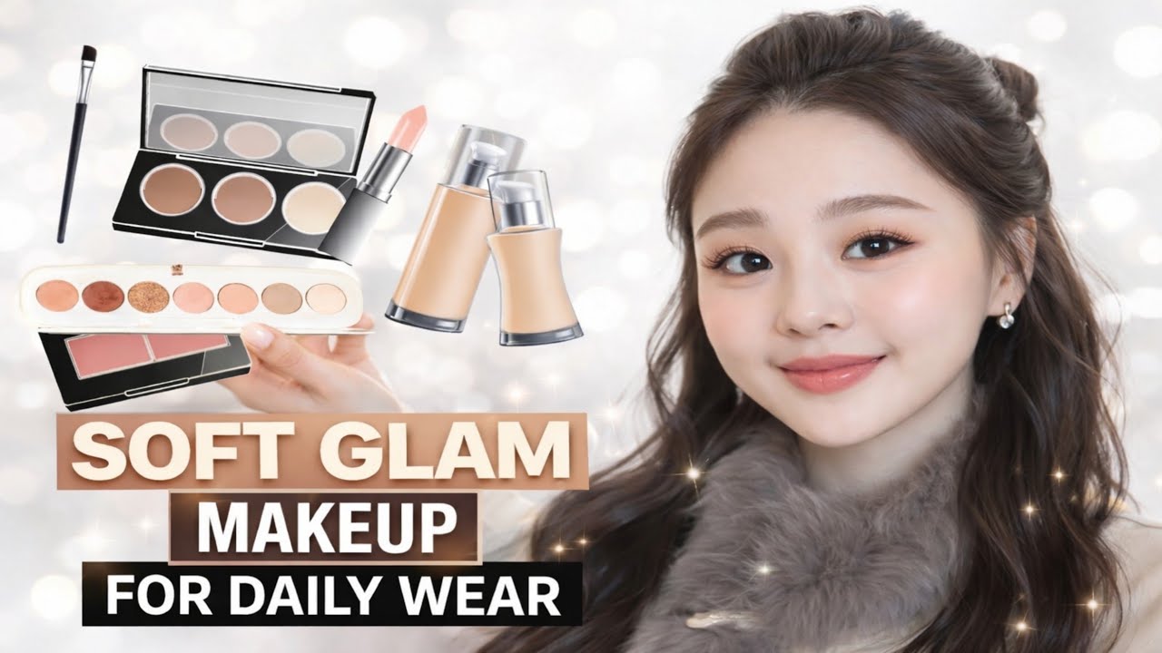 Soft Glam Makeup for Daily Wear 💖 Beginner Friendly Full Face Tutorial ...