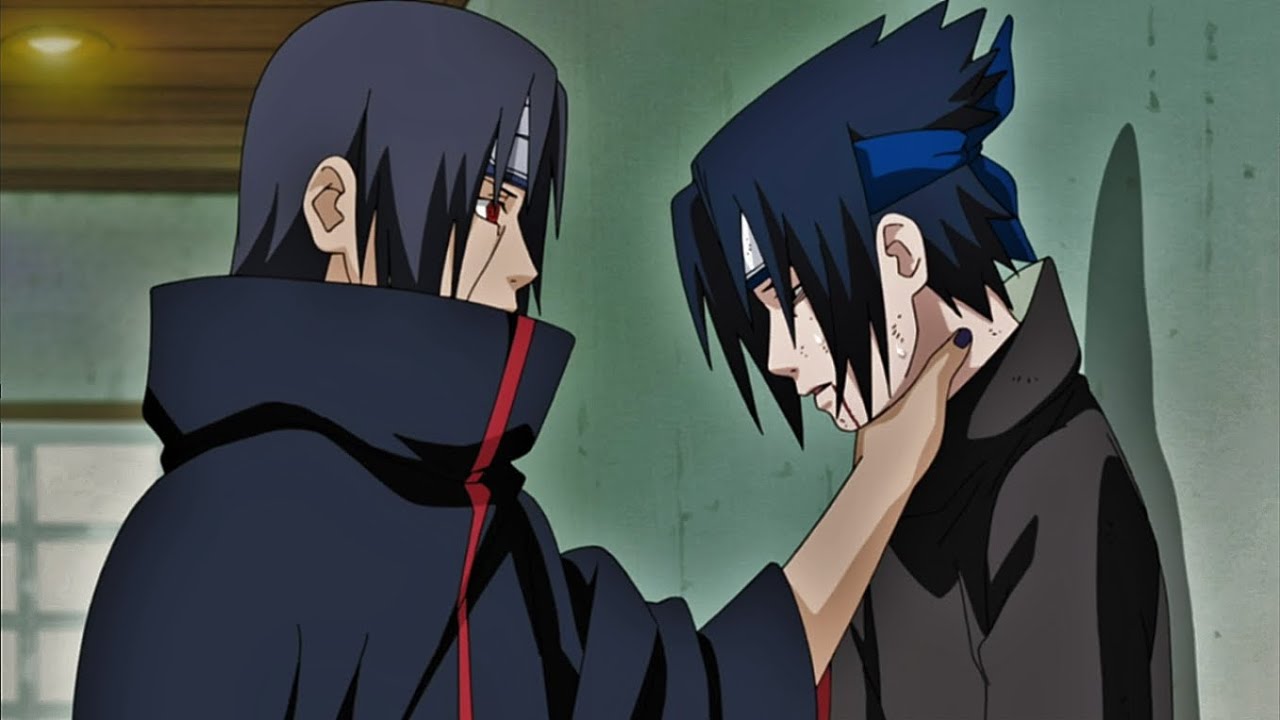 Itachi beats up Sasuke  Naruto