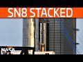 SpaceX Boca Chica - SN8 Stacked, Orbital Pad Progress, and High Bay Construction Continues