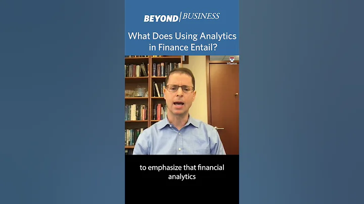Advantages of Using Analytics in Finance  Wharton ...