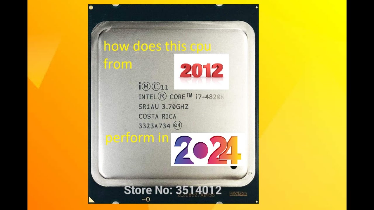 How does a cpu from 12 years ago hold up in 2024? | I7-4820k review
