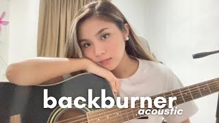 Backburner (COVER + LYRICS)  Niki Zefanya