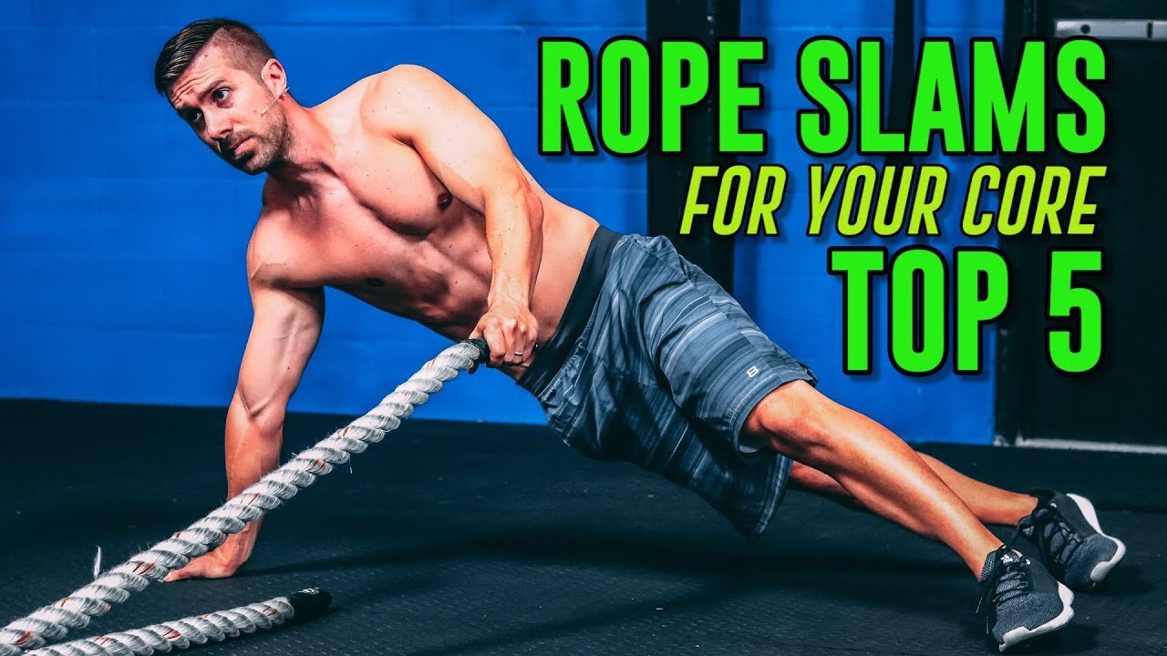 TOP 5 Core Exercises with a Battle Rope (Hard BUT Rewarding) 