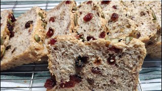 Healthy Whole Wheat Bread with Walnut and Cranberries screenshot 5