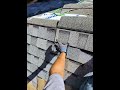 #POV My point of View while working roof shingles #frenchieroofer #roofing #rooflife