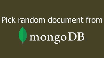 How to pick random document from Mongo DB