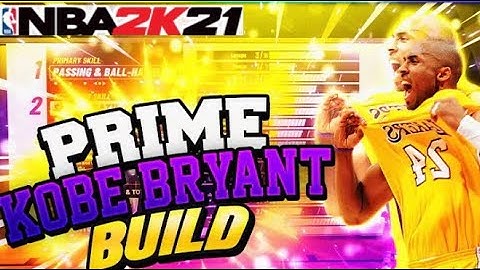 NBA 2k21 KOBE BRYANT Build !!
