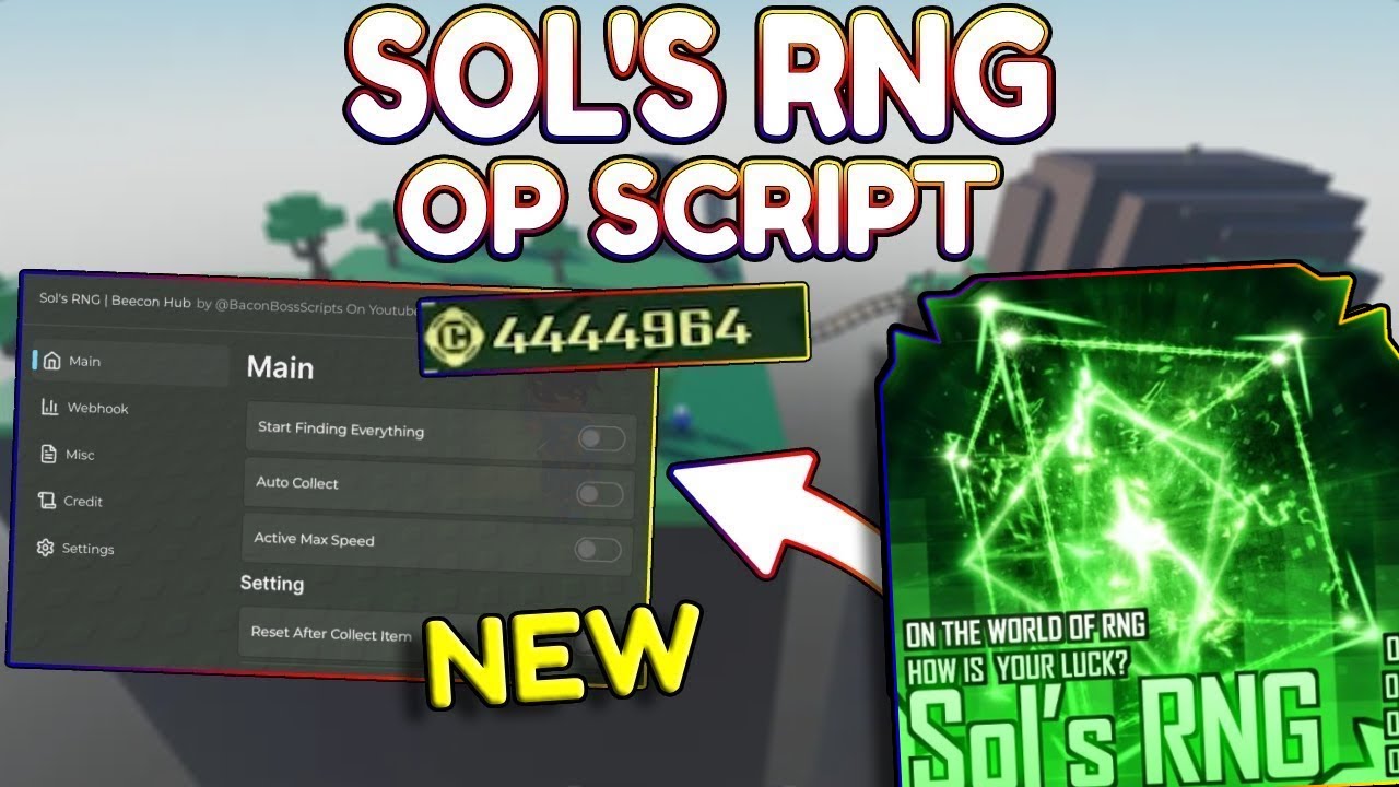 *NEW* Sol's RNG OP Script (PASTEBIN) 2025 🍀 - YouTube