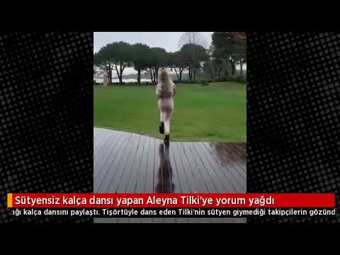 Sütyensiz kalça dansı yapan Aleyna Tilki'ye yorum yağdı