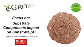 Focus on: Substrate Components Impact on Substrate pH