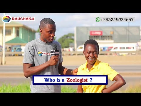 Who Is A ZOOLOGIST Street Quiz Funny Videos 