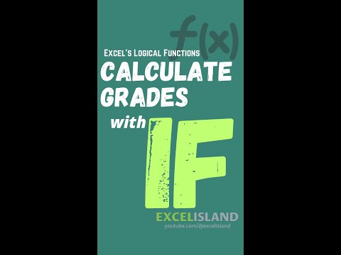 Calculate Grades in Excel with IF Function