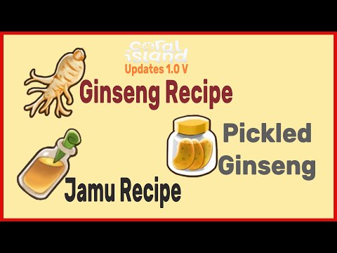 Jamu Recipe Coral Island