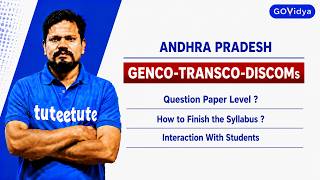 AP GENCO-TRANSCO-DISCOMs | Interaction With Students | Questions Level & How to Manage Time ?