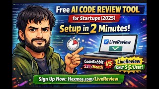 Free AI Code Review Tool for Startups (2025) | Setup in 2 Minutes