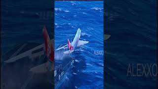 RIP The attempt is so fatal Boeing 747 tried to land in aircraft carrier | msfs2020
