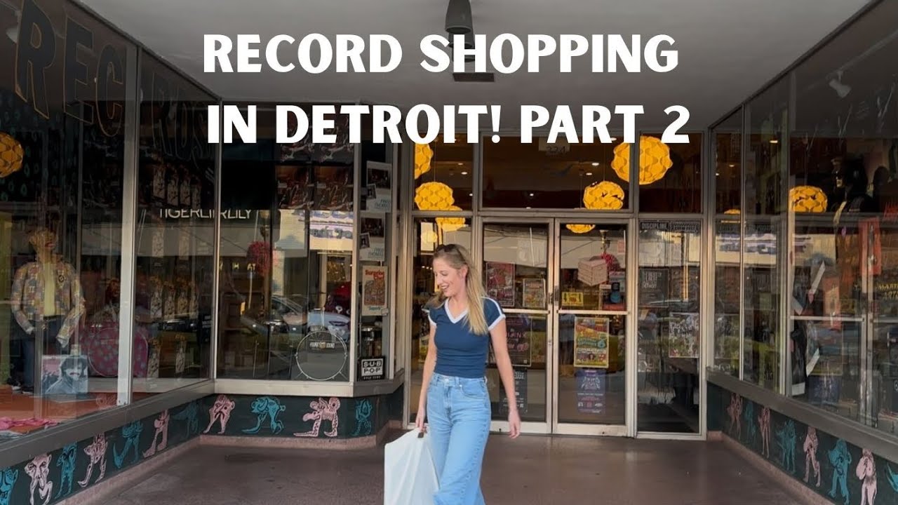 洋楽 g-rap MOTOR CITY RECORDS THE VAULT The Sequel, More Motor City Record Stores! Detroit Vinyl Venture
