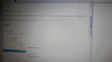Video ordenar matriz por pasos en scilab