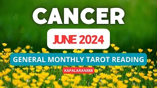 WOW! SELEBRASYON NG TAGUMPAY! ♋ CANCER JUNE 2024 GENERAL monthly TAROT #KAPALARAN888 MONEY/LOVE