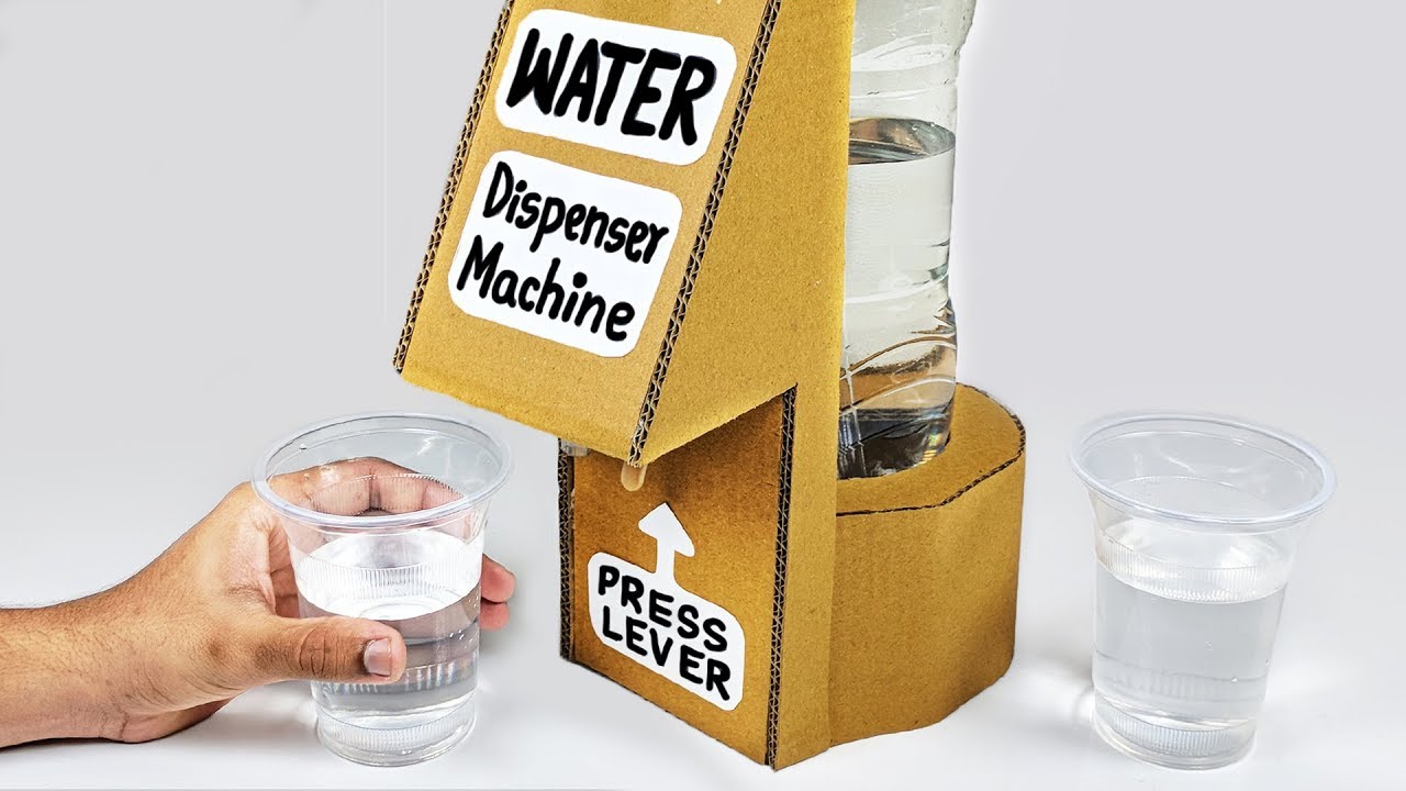 How to make water dispenser at home