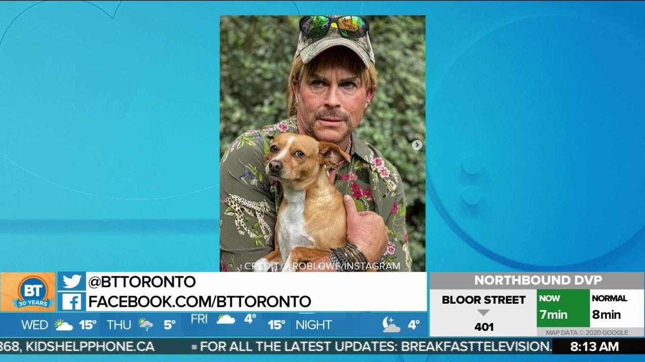 Rob Lowe and Ryan Murphy are talking about developing a 'Tiger King