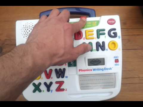 Leap Frog Phonics Writing Desk Youtube