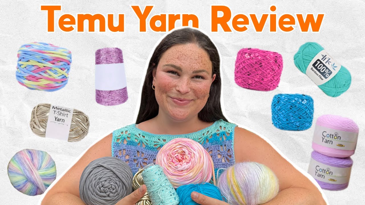 Я протестировала пряжу Temu… Стоит ли она своих денег?
