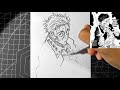 How to Draw HIGURUMA use EXECUTIONER SWORD || Jujutsu Kaisen