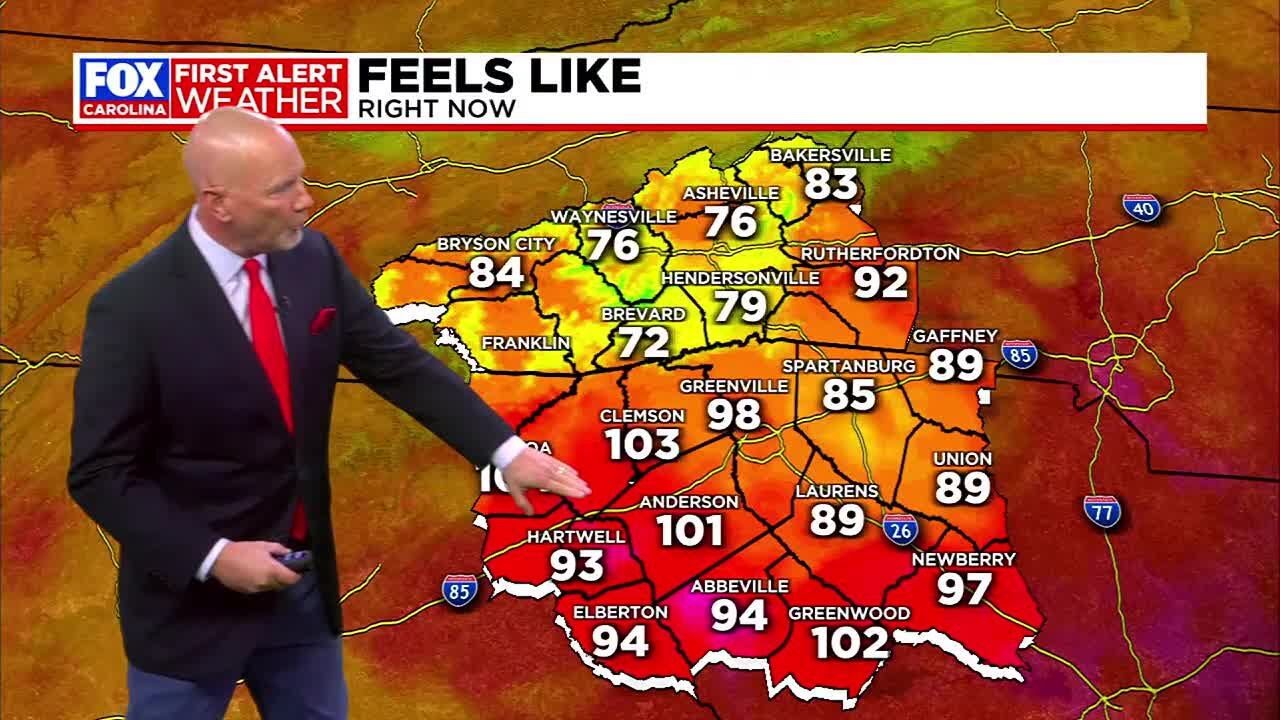 Beware of intense heat continuing this week - YouTube