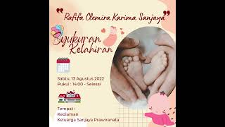 contoh undangan Aqiqah/syukuran kelahiran #example #undangandigital ##undanganvideo contoh undangan Aqiqah/syukuran kelahiran #example #undangandigital ##undanganvideo