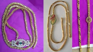 latest gold thali chain designs with 