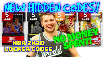 NEW HIDDEN LOCKER CODES 2K NEXT NBA2K 1M FOLLOWERS Celebration Code NBA 2K20 Locker Codes