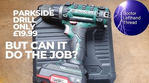 Parkside 20v PABS20-LI G8 Drill Review #parkside #powertools #lidl #review #test #diyenthusiasts