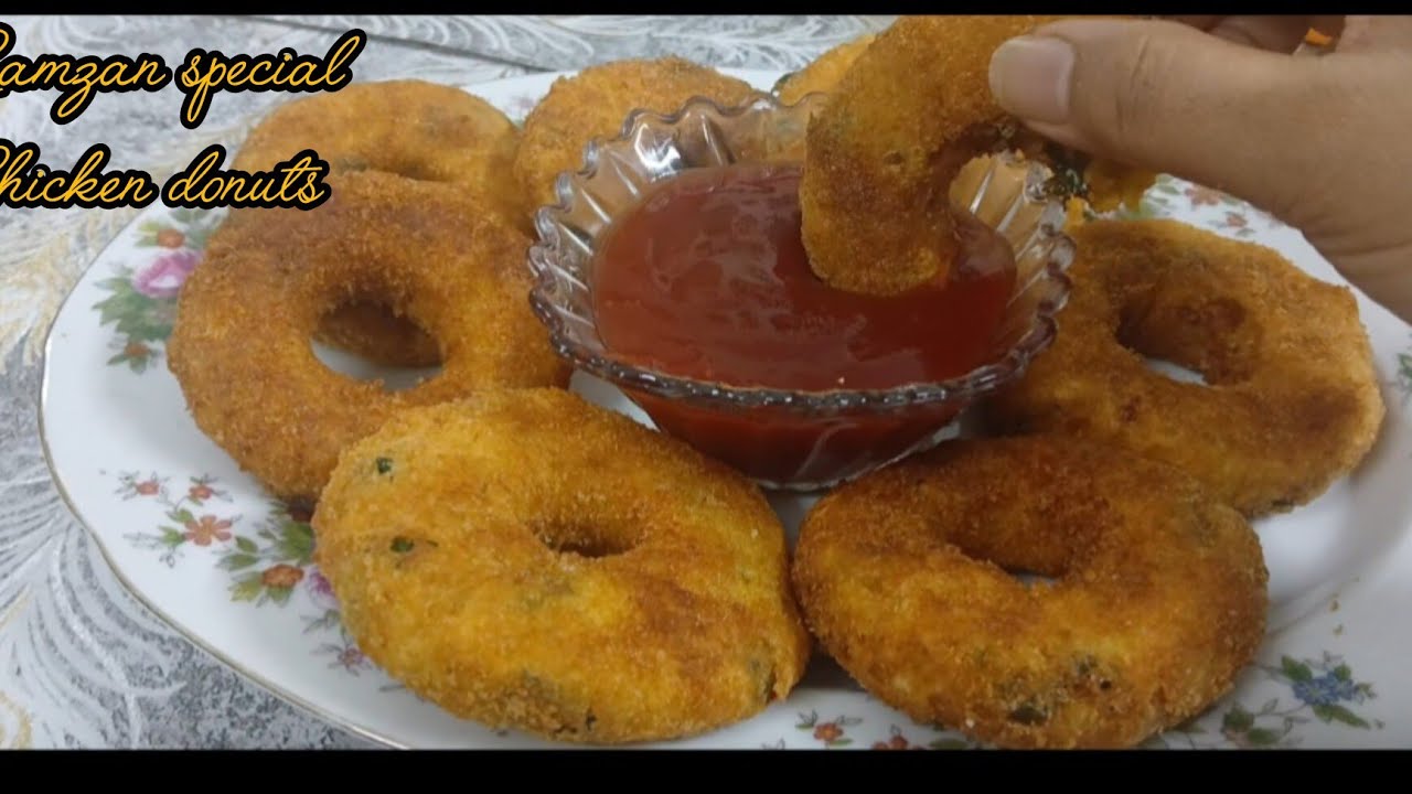 Chicken donuts recipe by sonia's routine!mini vlog on my evening routine