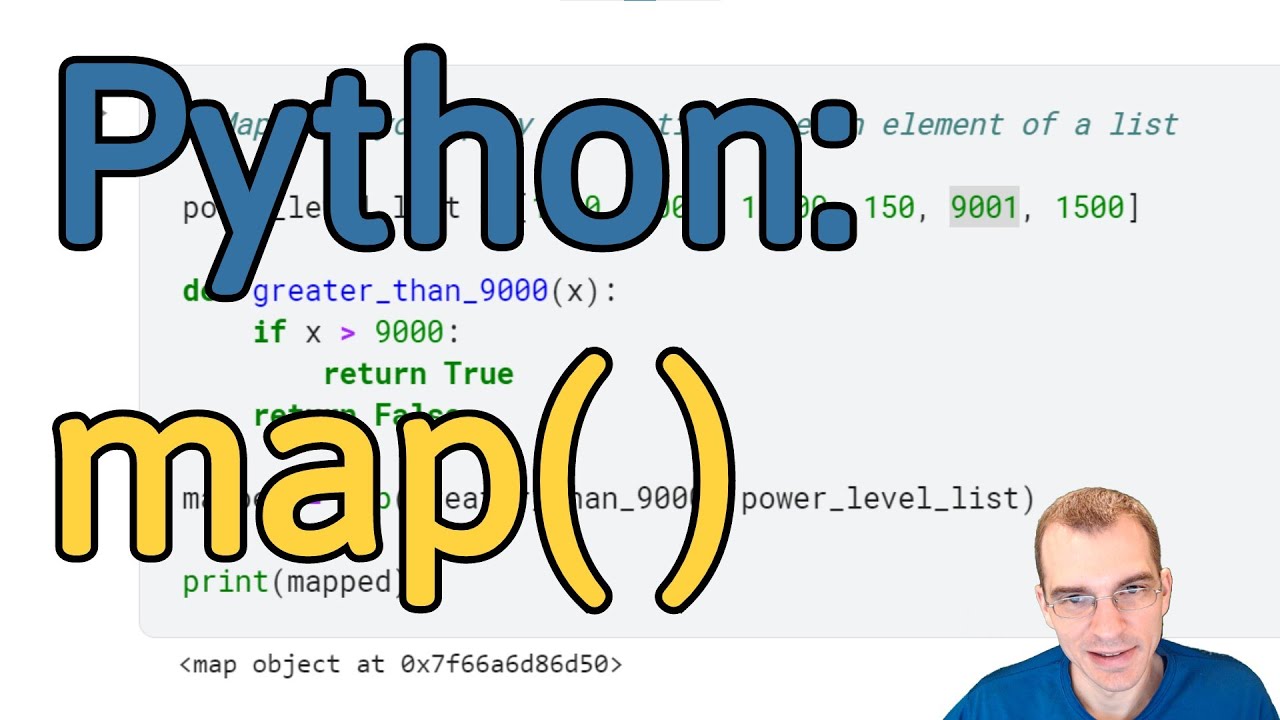 map function assignment in python