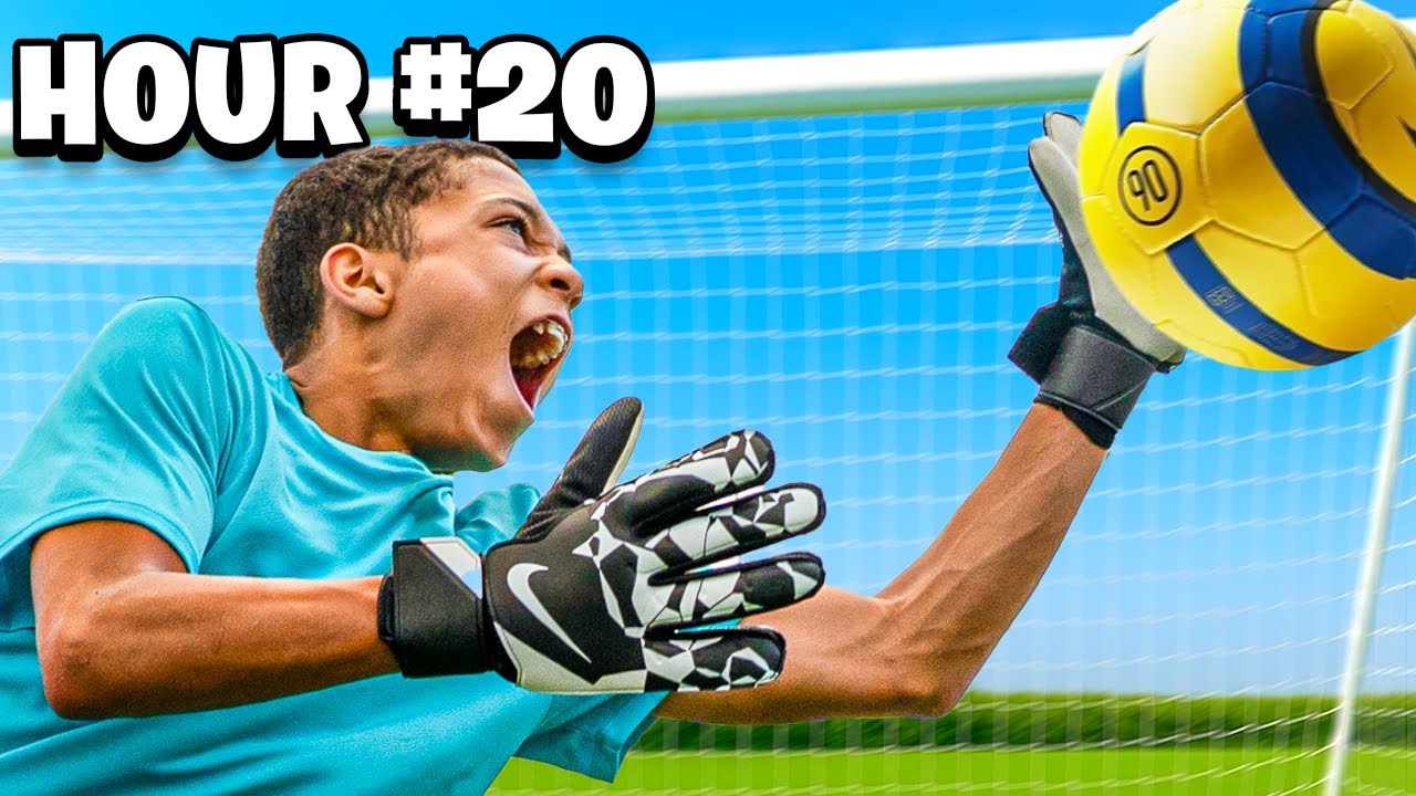 KID MBAPPE BECOMES A PRO KEEPER FOR 24 HOURS!!!