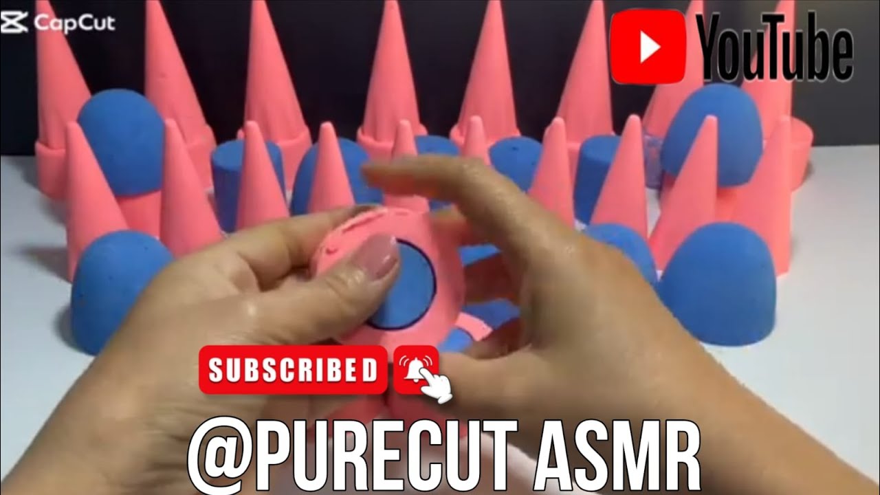 Satisfying Chalk crushing ASMR | PureCut ASMR#SoapCuttingASMR #PureCutASMR #SoapCutting #ASMRSoap