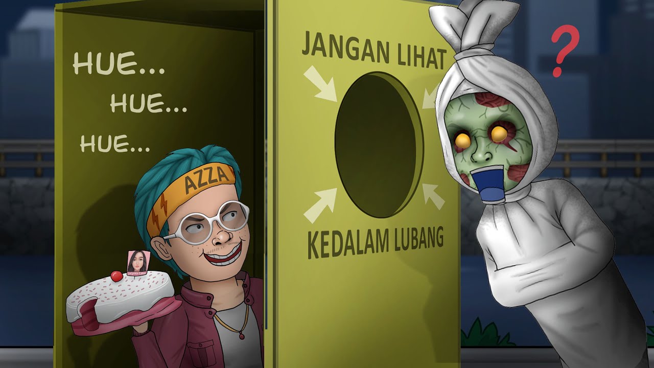 Pocong Kepo Kena Prank Hororkomedi Kartun Lucu Kartun Hantu Animasi Horor Youtube