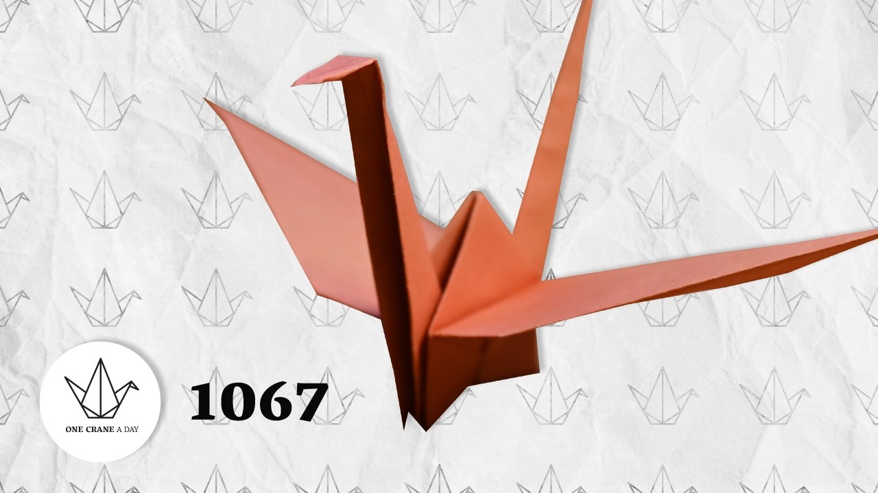 One crane a day - 1067 - D.